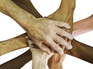 team hands team hands