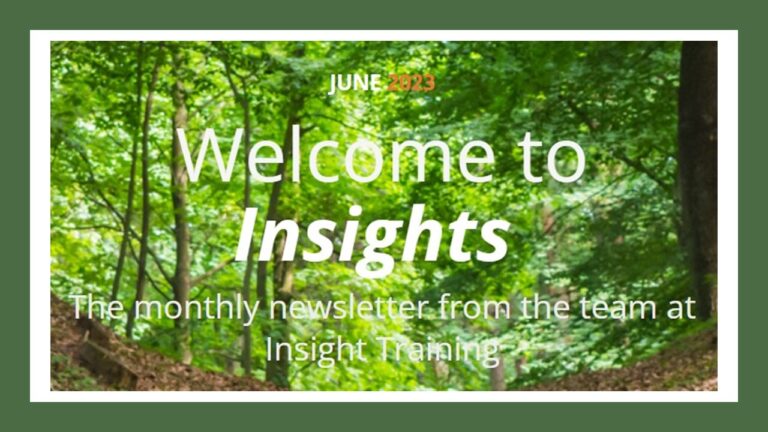 June 23 newsletter - Insight Training