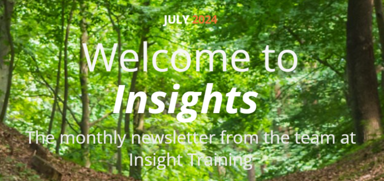 July 2024 Insights Newsletter - Insight Training